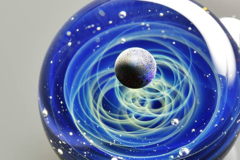 Tiny Galaxy Glass Spheres
