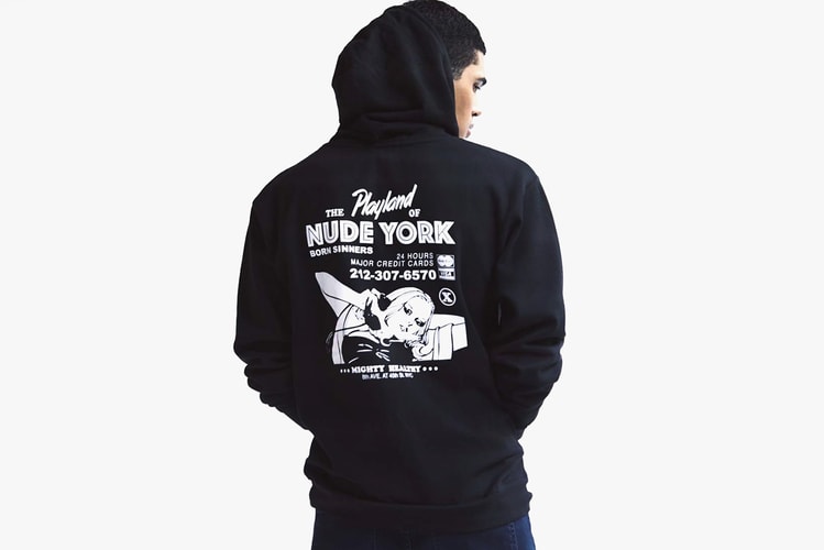 Morning Breath x Mighty Healthy 2015 Winter Nude York Hoodie