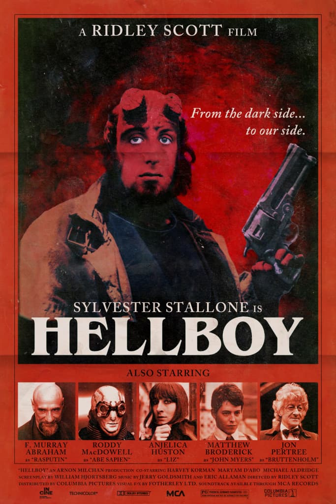 Movie Posters Alteration Great Actors New Roles