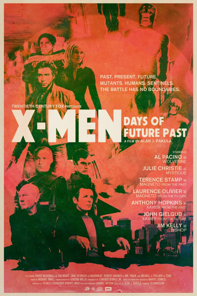 Movie Posters Alteration Great Actors New Roles