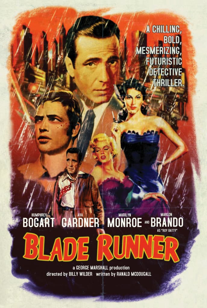 Movie Posters Alteration Great Actors New Roles