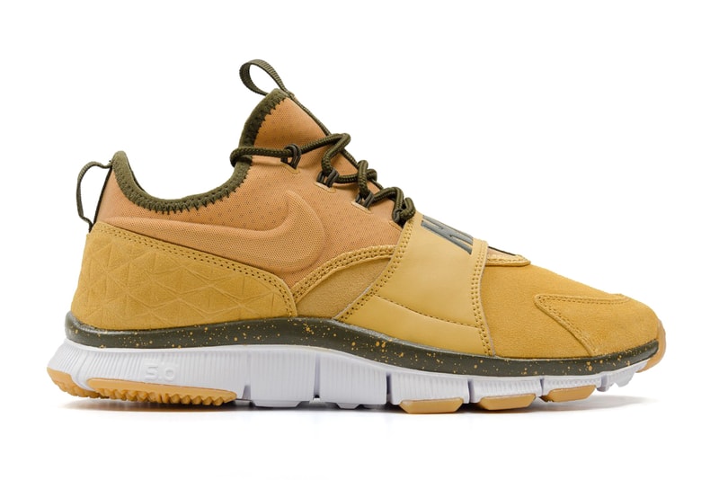 Nike Free Ace Leather Haystack Sneaker