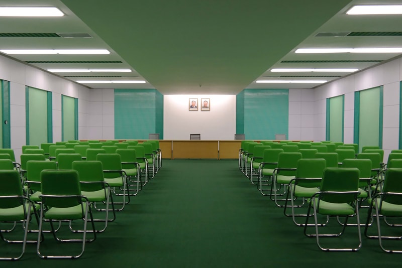 North Korean Interiors Mirror Wes Anderson Film Sets