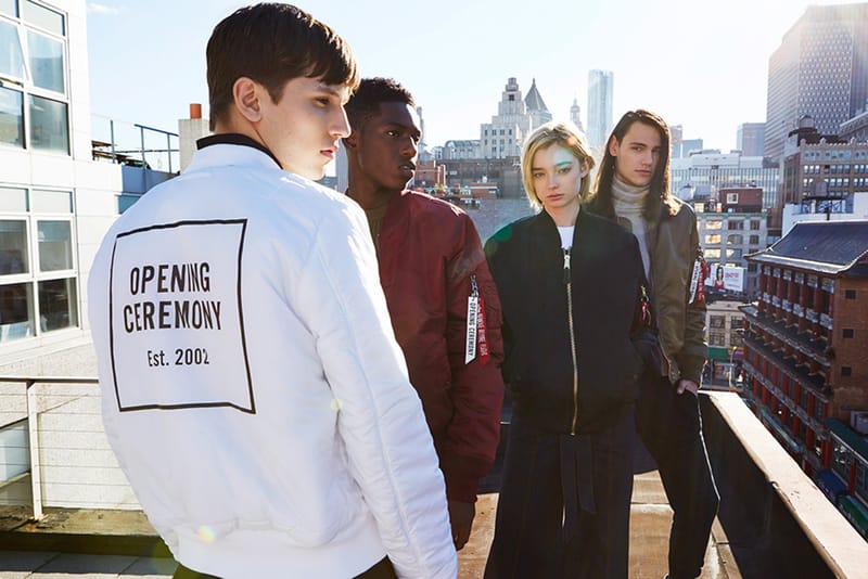 Opening Ceremony x Alpha Industries 2015 Fall/Winter MA-1