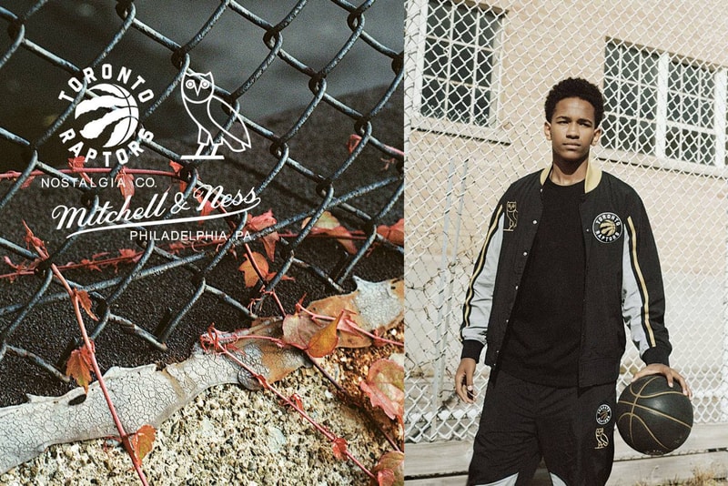 Drake OVO Toronto Raptors Mitchell & Ness Collaboration