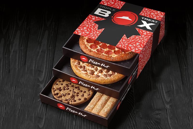 Pizza Hut Triple Treat Box