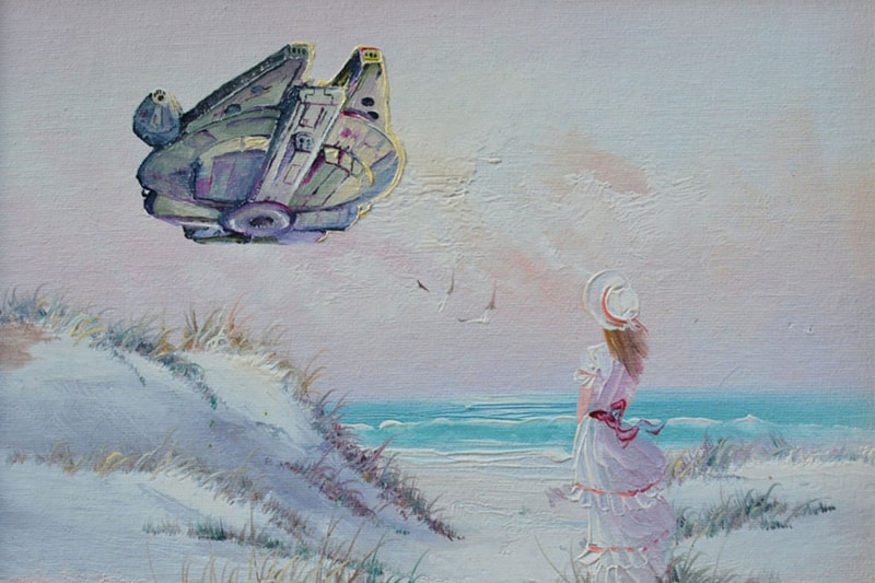 Pop Culture Thrift Store Paintings