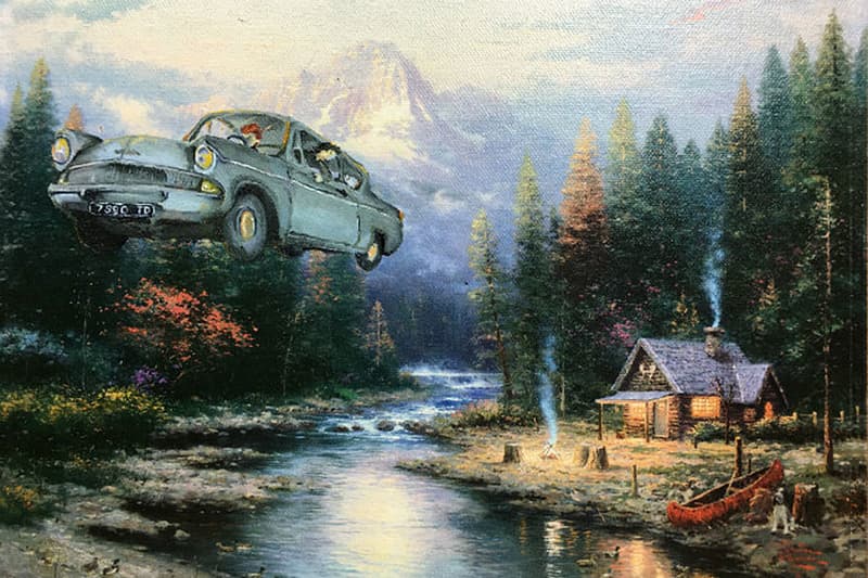 Pop Culture Thrift Store Paintings