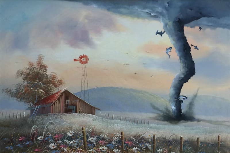 Pop Culture Thrift Store Paintings