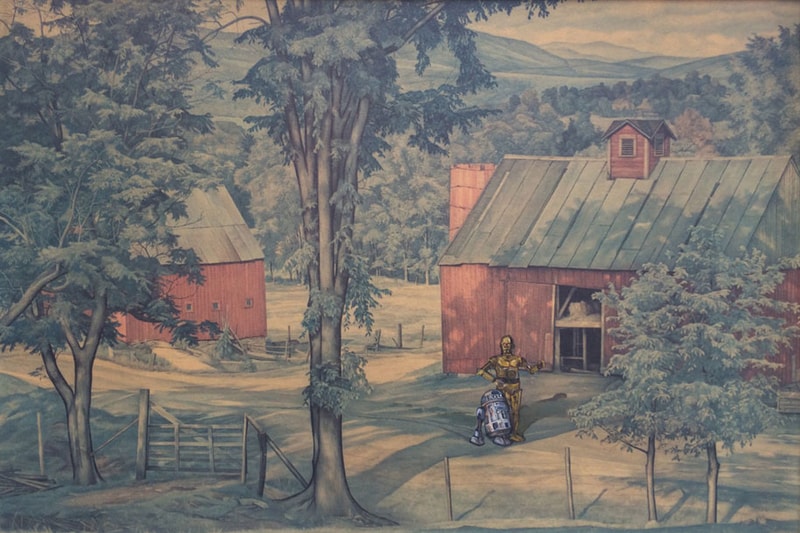 Pop Culture Thrift Store Paintings