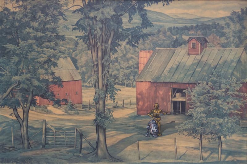 Pop Culture Thrift Store Paintings