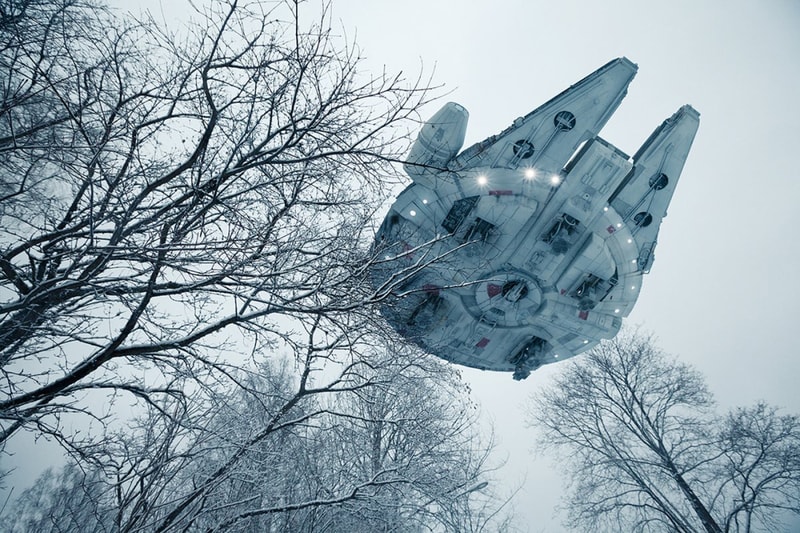 Star Wars Ships Make Way to Earth 