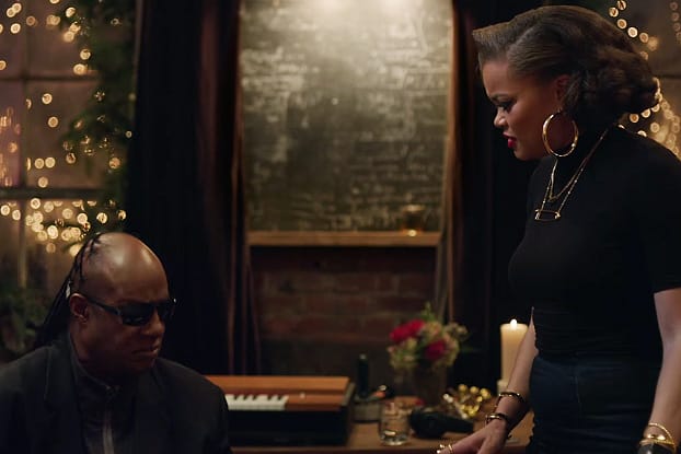 Stevie Wonder and Andra Day Celebrate the Holidays With Apple 