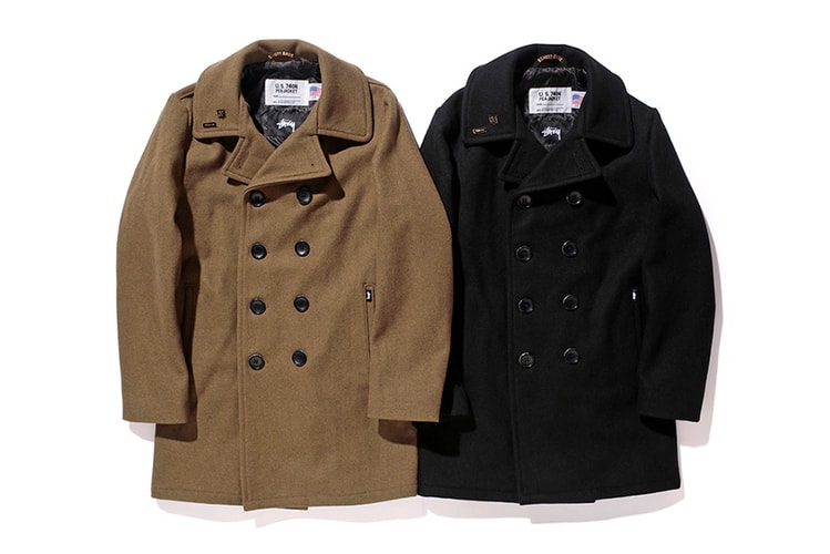 Stussy x Schott NYC 2015 Fall/Winter Officer Coat