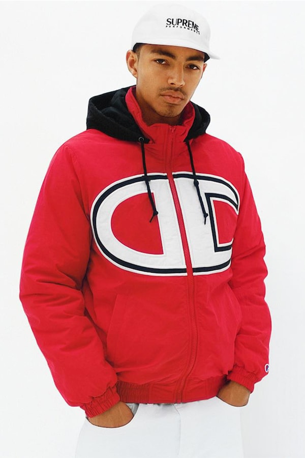 supreme champion puffy jacket