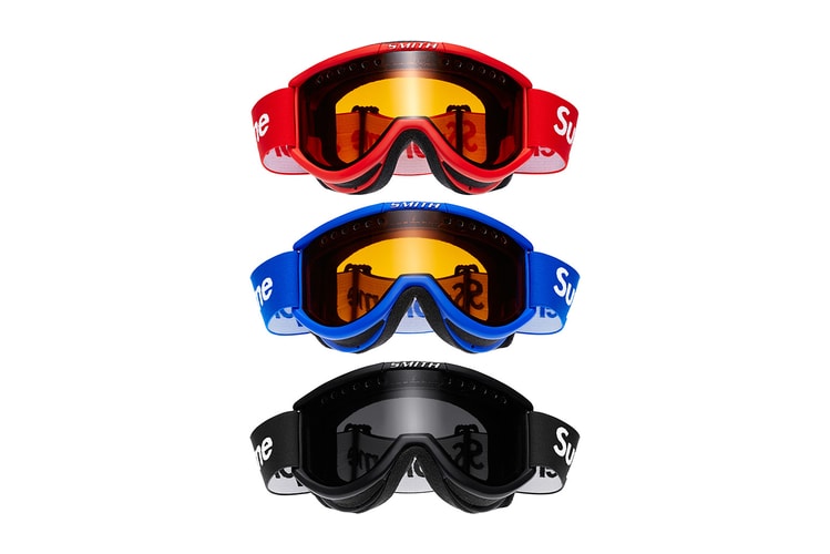 Supreme x Smith Cariboo OTG Ski Goggles