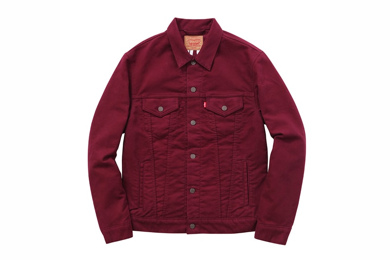 Supreme  Levis 2015 Fall Winter Collection