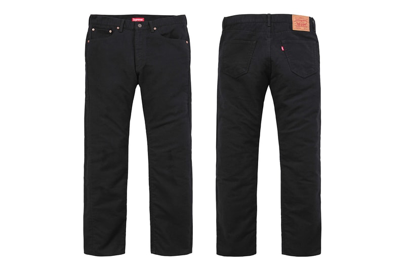 Supreme  Levis 2015 Fall Winter Collection