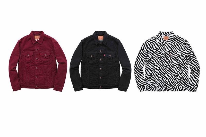 Supreme  Levis 2015 Fall Winter Collection