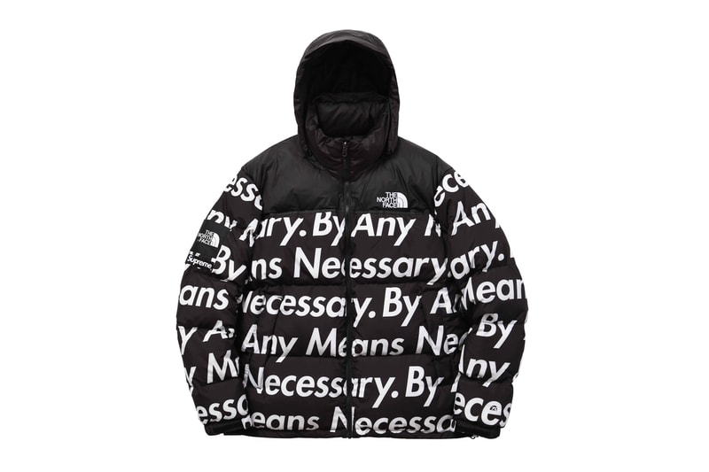 Drip Puffer Jacket  Supreme / The North Face By Any Means Necessary 