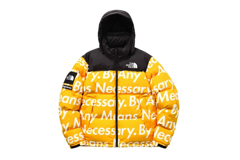 Drip Puffer Jacket  Supreme / The North Face By Any Means Necessary 