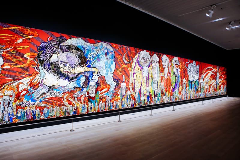 Takashi Murakami Enso 500 Arhats Exhibitions