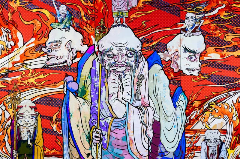 Takashi Murakami Enso 500 Arhats Exhibitions