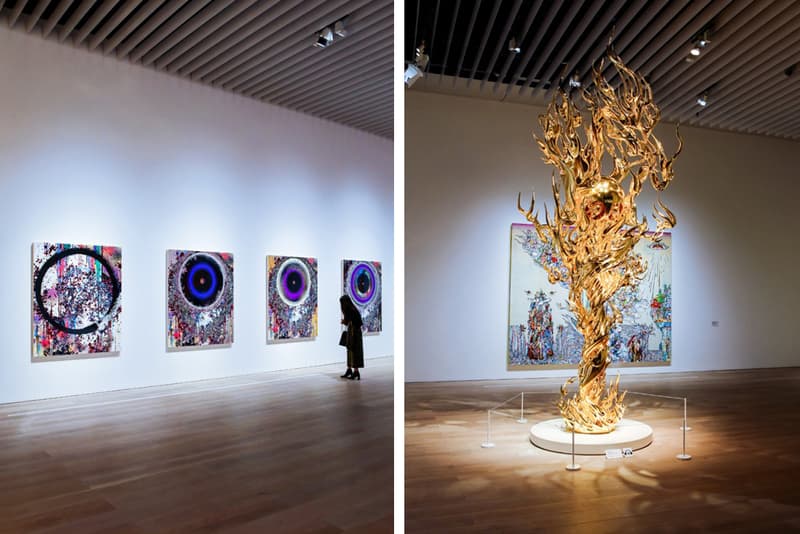 Takashi Murakami Enso 500 Arhats Exhibitions