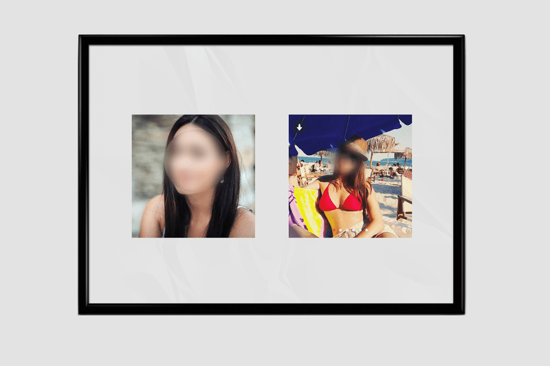 Tinder and LinkedIn Profile Pictures Side by Side