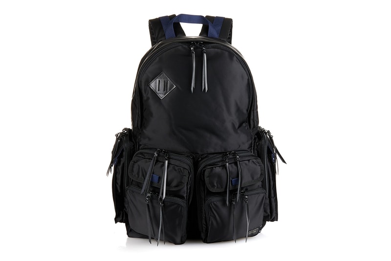 UNDERCOVER PORTER 2015 Fall/Winter Black Nylon Backpack