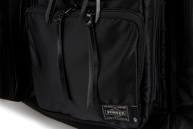 UNDERCOVER PORTER 2015 Fall/Winter Black Nylon Backpack