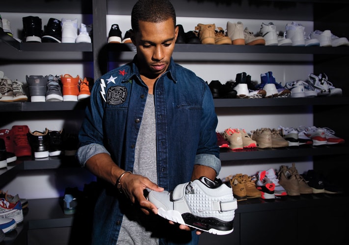 Victor Cruz Speaks on the Air Trainer Cruz