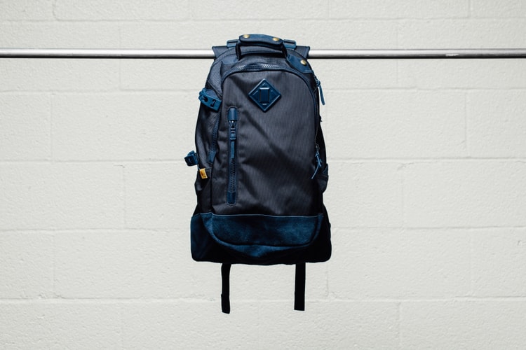 visvim 2015 Fall/Winter 20L Ballistic Backpacks Featuring Cow Suede