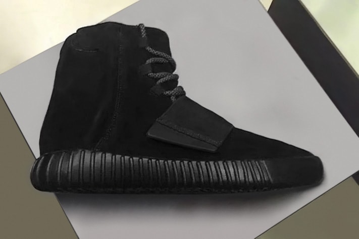 A First Look at the All-Black Yeezy Boost 750