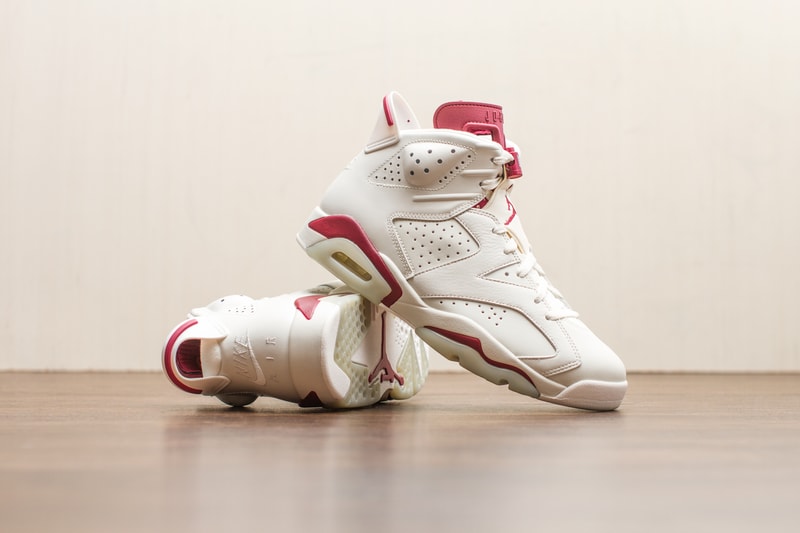 A Closer Look at the Air Jordan 6 Retro Maroon