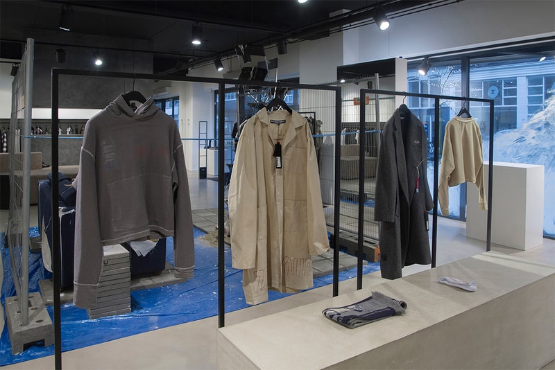 A COLD WALL Spatial Awareness Installation