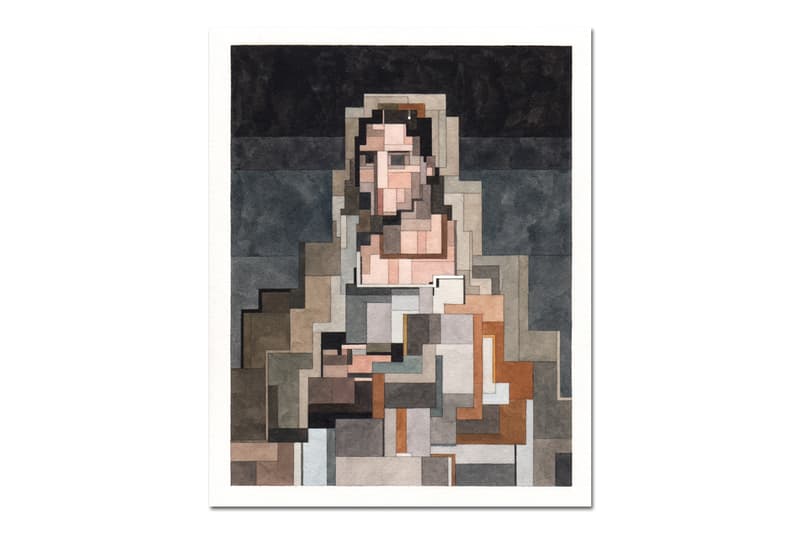 Adam Lister Art History Pixelated Paintings