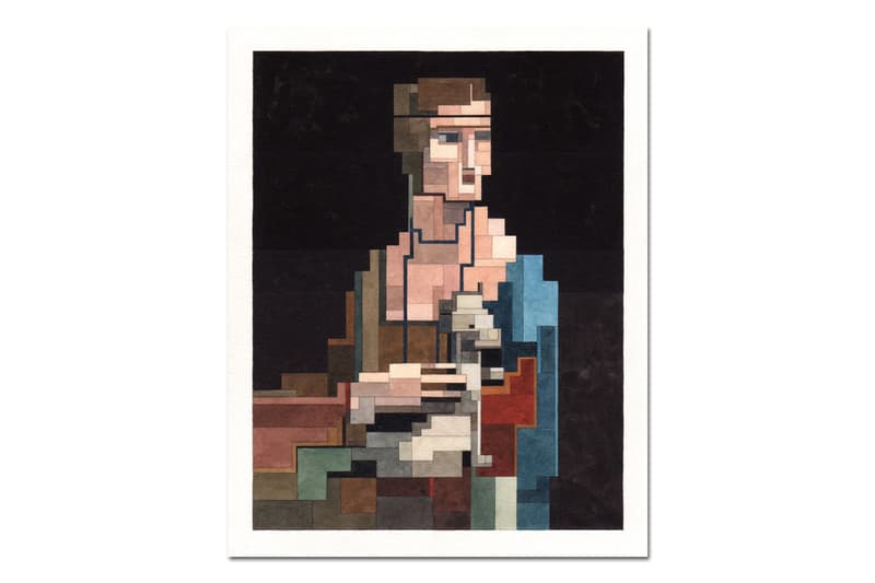 Adam Lister Art History Pixelated Paintings