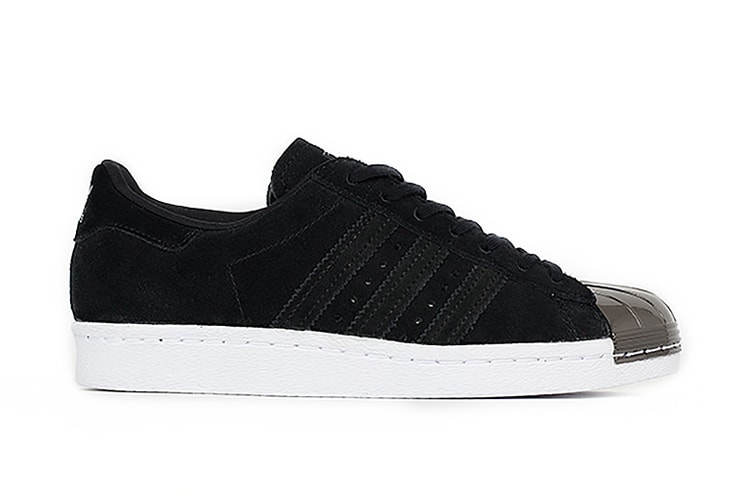 adidas Adds Flair to Its Classic Superstar Silhouette With a Metallic Black Toe