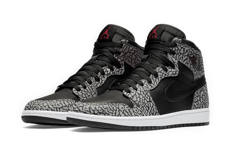Air Jordan 1 Elephant Print