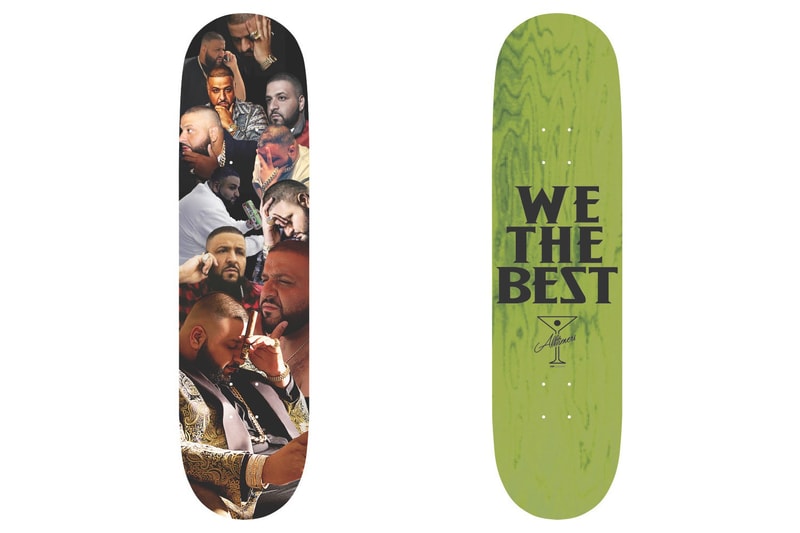 Alltimers WE THE BEST DJ Khaled Skateboard Deck