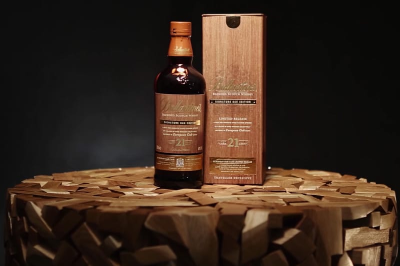 Renowned Wood Artist Pays Homage to Ballantine's Whisky Maturation Process