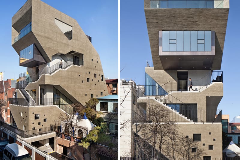 Bang by Min Designs the Towering "Interrobang" Mixed-Use Building in Seoul