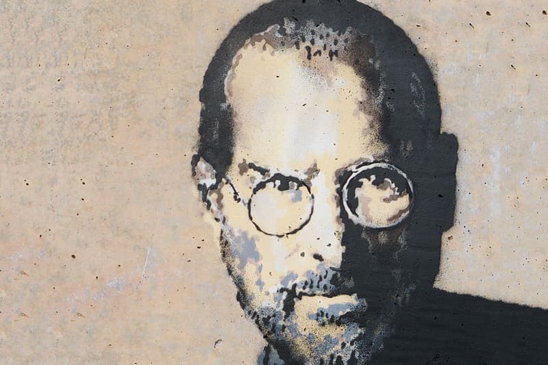 Steve Jobs Syrian Refugee Banksy Piece