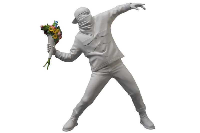 Banksy Flower Bomber by Medicom Toy and Brandalism