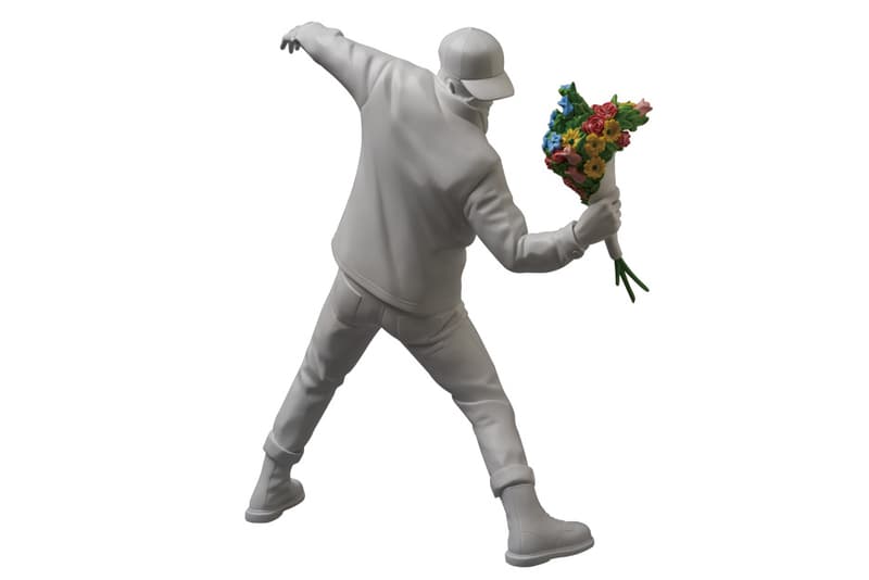 Banksy Flower Bomber by Medicom Toy and Brandalism