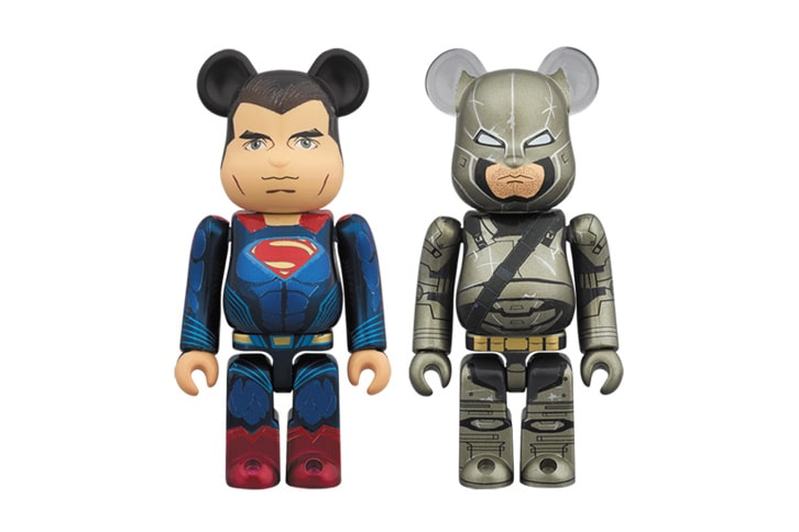 Medicom Toy 'Batman v Superman: Dawn of Justice' 100% Bearbricks