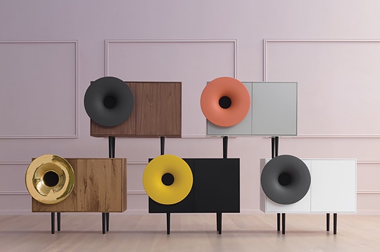 Caruso Cabinet Digital Sound Speakers