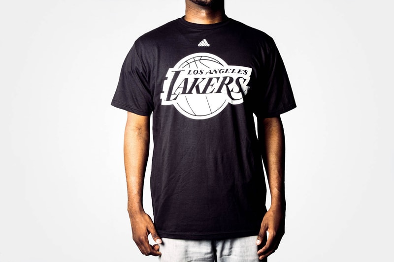 adidas Champs Sports Pitch Black NBA T Shirts