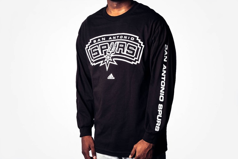 adidas Champs Sports Pitch Black NBA T Shirts